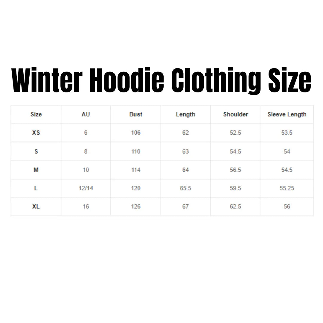 Winter Face Painter Hoodie - Black